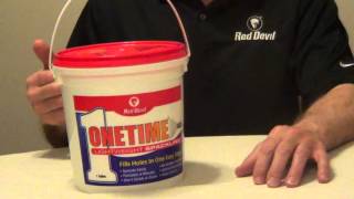 Can I use OneTime Spackling on my Cedar Siding - Red Devil