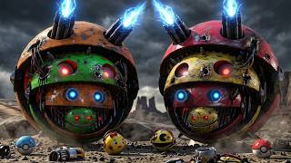 MS PACMAN VS CARTOON CAT VS ROBOT MONSTER PAC.77 LIVE 🔴