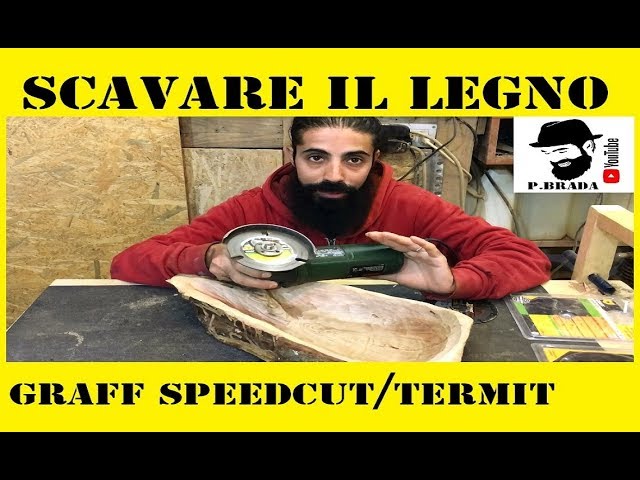 Scavare legno dal pieno
