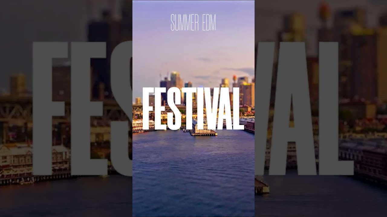 Experience the ultimate summer festival with electrifying EDM beats. 