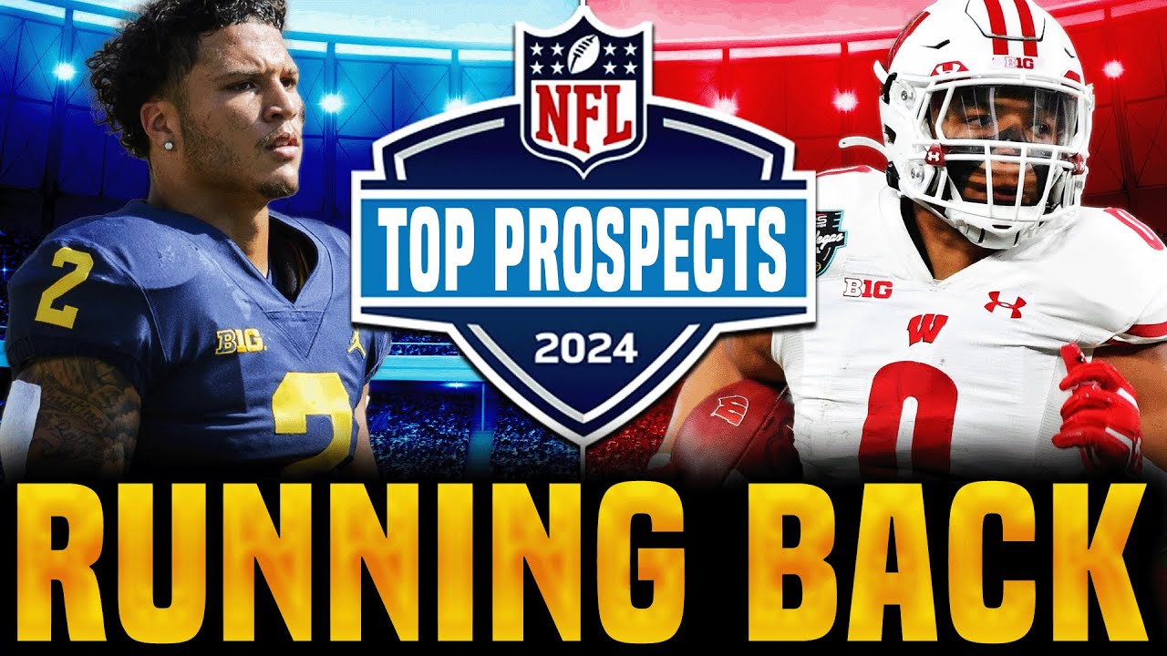 Top RUNNING BACKS in the 2024 NFL Draft Preseason Rankings YouTube