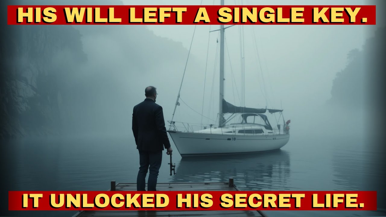 ⁣An Old Fisherman Left a Single Key in His Will. It Unlocked a Sailboat No One Knew He Owned.