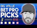 Best MLB Picks Today (7/3/23) | Expert Sports Betting Model Picks & Predictions image