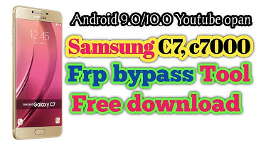 Samsung c7 frp bypass,, Samsung C7000 gmail account bypass || google account removed 1080p