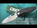 CRKT Trask with DEADBOLT LOCK Review - Solid & Burly EDC Knife!