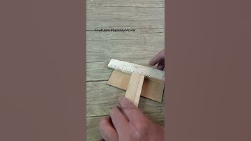 Useful new idea for woodworking. Making your own tool #shorts #short #shortvideo