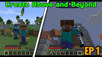 Iron Tools, Ore Processing, and VOICE REVEAL | Create Above and Beyond Challenge pack | EP 1
