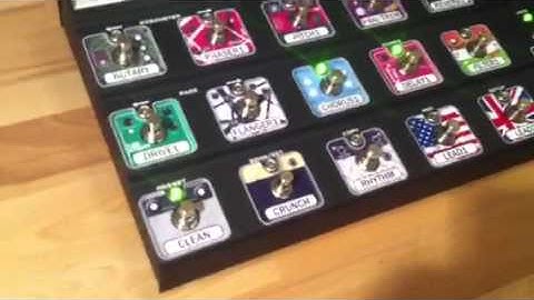 MFC101 Fractal Audio Perfect Labeling THE PRESET SET AXE Fx