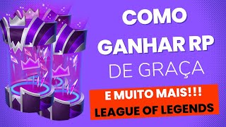 LEAGUE OF LEGENDS - COMO GANHAR RP (DE GRAÇA) E VÁRIAS OUTRAS RECOMPENSA!!! - PRIME GAMING