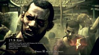 Resident evil 5 on AMD Radeon R2