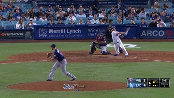 MIN@LAD: Forsythe cracks an RBI single to center