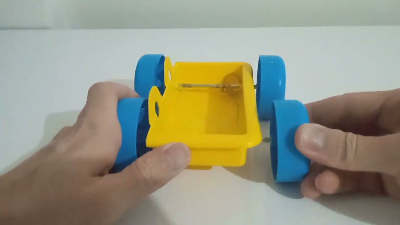 motorsuz kurmalı araba yapımı/non-motorized car construction