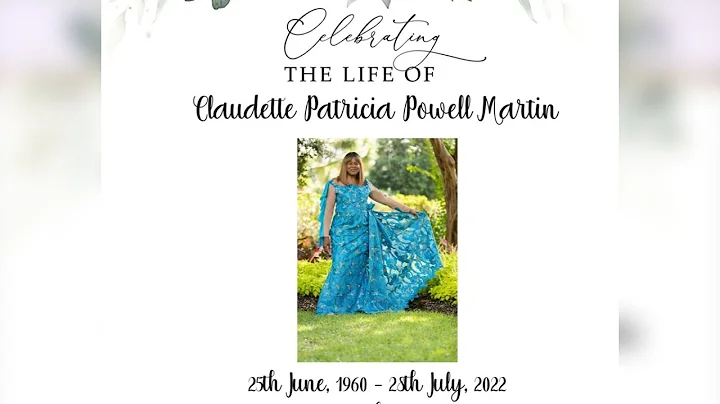 Celebrating The Life Of Claudette Patricia Powell ...