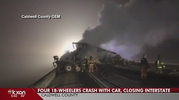 2 dead in fiery crash on I-10 near Luling