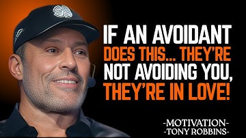 Als iemand die je vermijdt dit doet... dan vermijden ze je niet, ze zijn verliefd! | Tony Robbins...