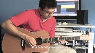Sumith Ramachandran Playing His Gba Guitar.