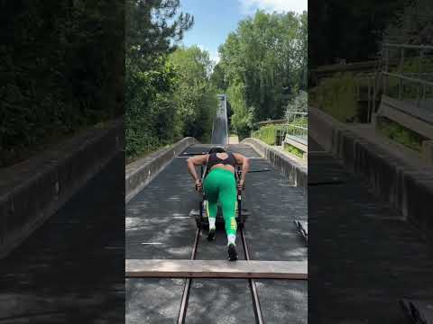 Summer bobsleigh mode 🔛 📹(IG): @micalm92 #Bobsleigh