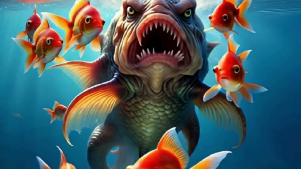 Anomali ikan mas jadi buas