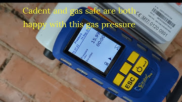 Working gas pressure at the meter. What should it be??