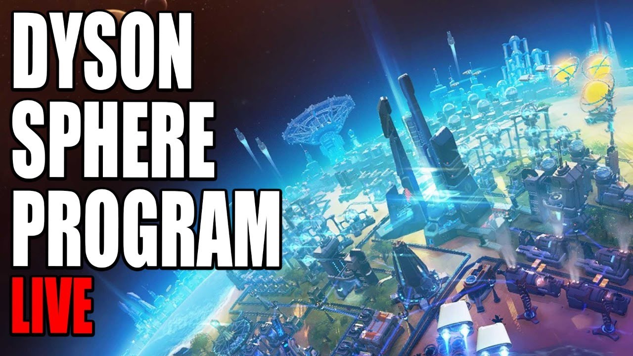 Creating a Mega Factory LIVE! | Dyson Sphere Program | Rob Launch