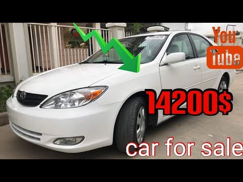 14200$ Toyota Camry 2004 with ABS new car no hit original paint full