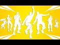 Top 40 Legendary Fortnite Dances &amp; Emotes!  (U Can’t C Me, Drippin’ Flavor, Among Us Dance..)