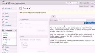WordPress 3 Menus