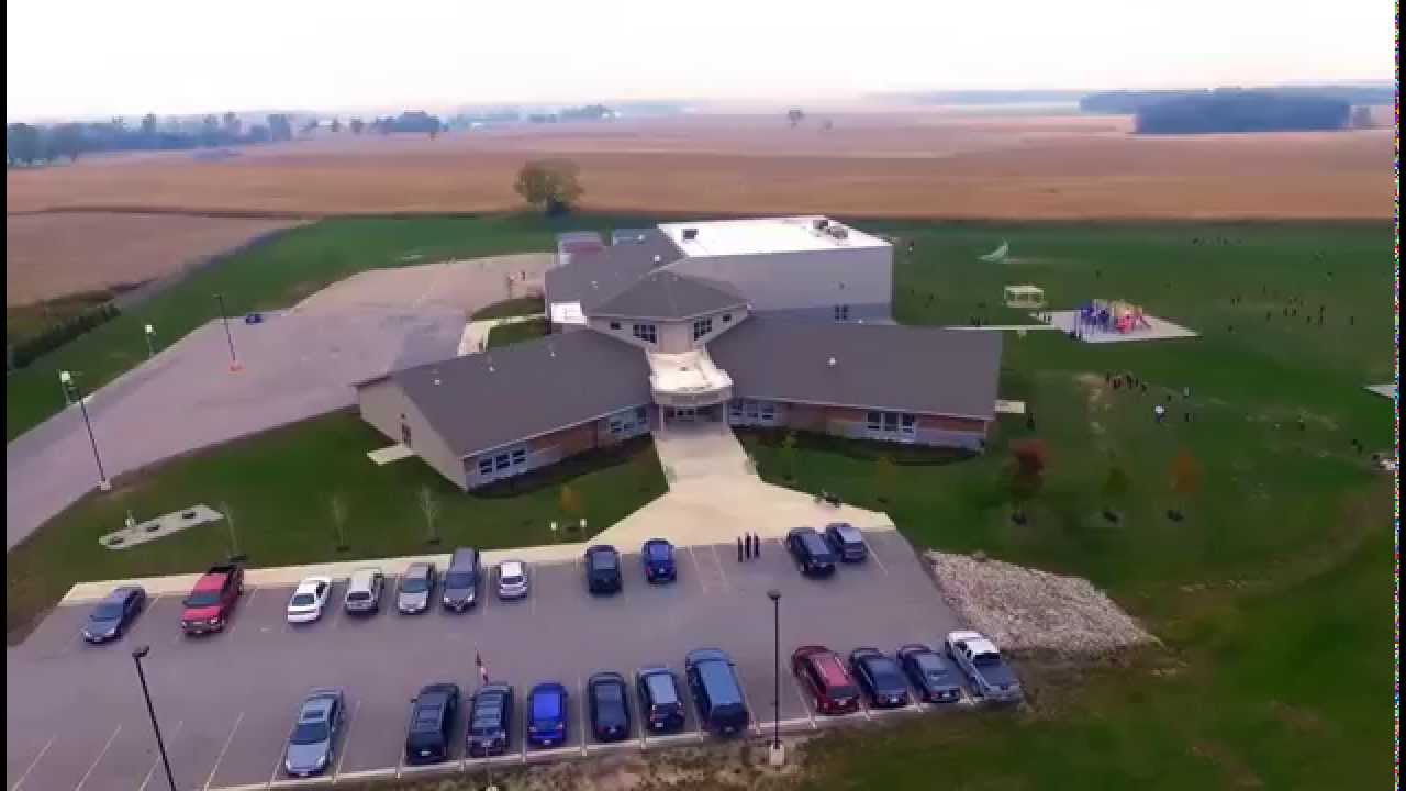 Oxford Reformed Christian School Aerial View