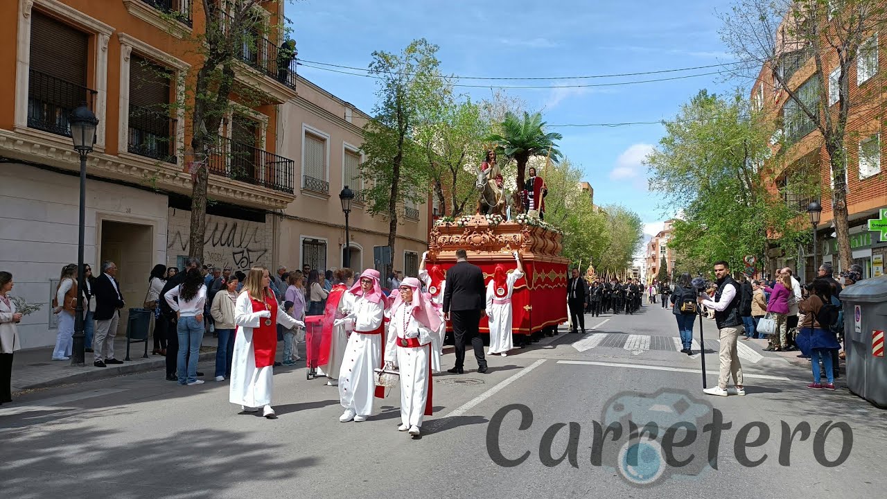 SEMANA SANTA DE TOMELLOSO 2025 -  Jesús entrando en Jerusalén 