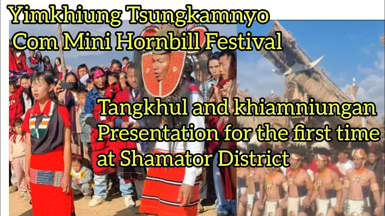 Tangkhul presentation for the first time at Shamator district Yimkhiung Tsungkamnyo Festival