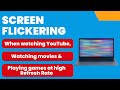 Fix Screen Flickering or Glitching in Windows 10 & 11 Easily 👍