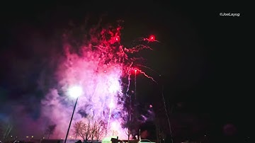 New Years 2025..Firework Lands Near Spectators