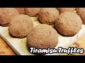 How to make tiramisu truffles  tiramisu truffles recipe  easy tiramisu truffles no bake