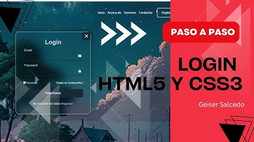 Creando un login elegante con HTML5 y CSS3
