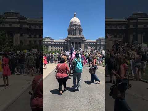 "No Kings" protest in Boise