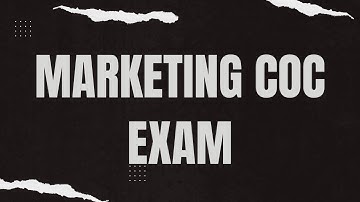 Marketing Level 2,3 and 4COC part 3 written exam Ethiopia