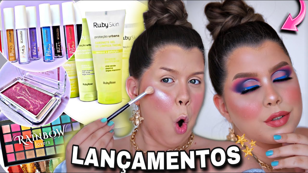 Testando *MAKES BARATINHAS* só *LANÇAMENTOS* ✨