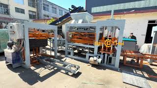 Full automatic block machine QT6-15 to South America