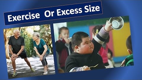 Exercise or Excess Size? You Decide I  Dr S Bakhtiar Choudhary