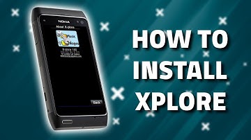 How to install file x-plore best version for Nokia N8