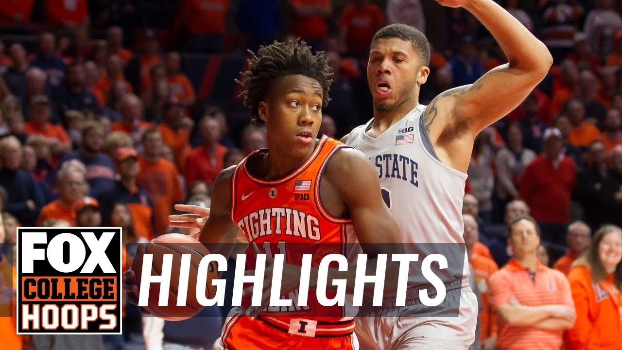 Ayo Dosunmu sinks late dagger, lifts Illinois past No. 9 Penn State | FOX COLLEGE HOOPS HIGHLIGHTS