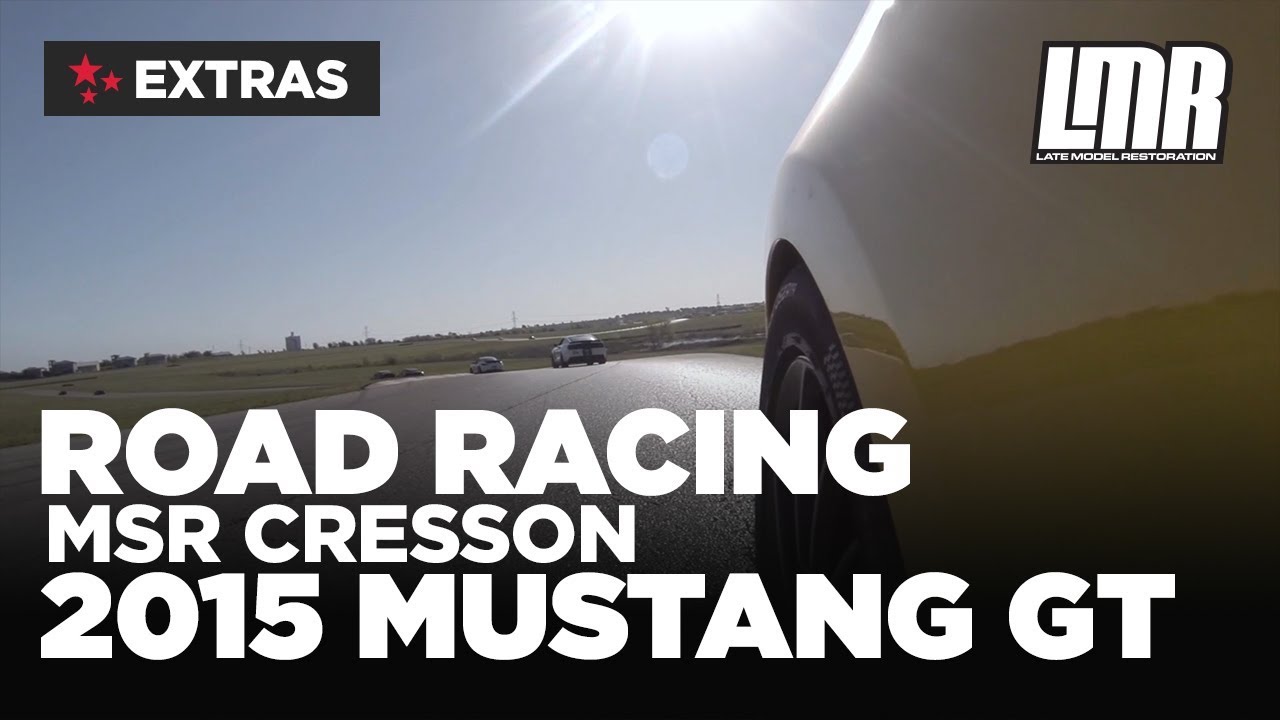 sway bar purpose 2015 Mustang GT Road Racing at MSR Cresson 3.1