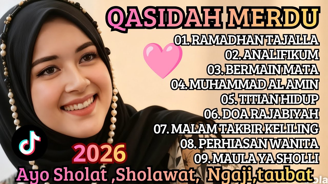 KUMPULAN QASIDAH MERDUU ✨️SPESIAL MENYAMBUT BULAN PUASA ❤️ PENYEJUK HATI/MUSIK GAMBUS VIRALL 2026