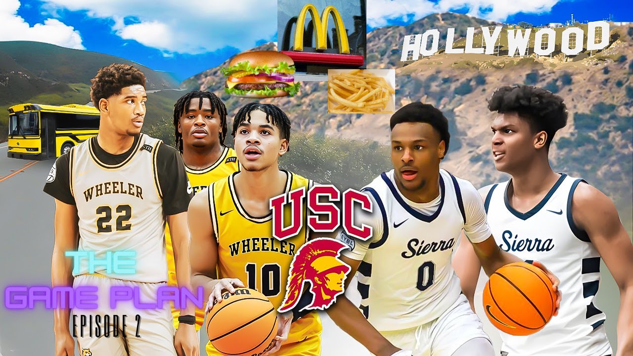 The Game Plan- Episode 2 Wheeler Vs. Sierra Canyon Mcdonald's All American Bronny &  Isaiah Collier