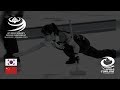 Korea v China - round robin - LGT World Women's Curling Championships 2019