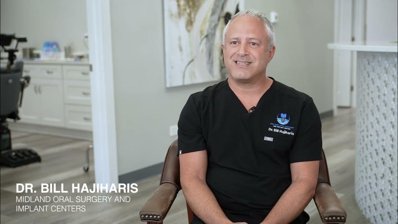 Midland Plastic Surgery Center Midland Tx Meet Dr. Bill Hajiharis at Midland Oral Surgery & Implant Centers - YouTube