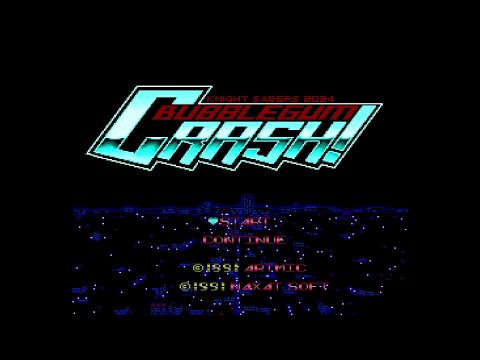バブルガムクラッシュ！(BUBBLEGUM CRASH). [PC Engine Hucard - Naxat