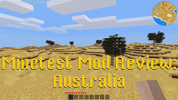 Minetest Mod Review: Australia