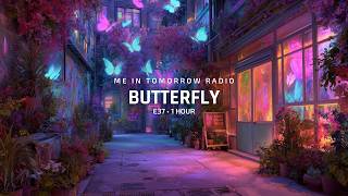 Me in Tomorrow | BUTTERFLY - Dreamlike Neon Alley Ambience for Sleep & Focus (1 Hour) screenshot 5