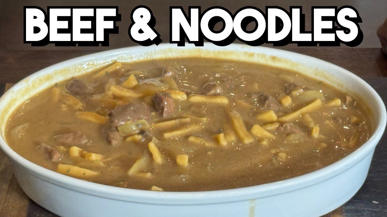 How to make Delicious Beef And Noodles - YouTube